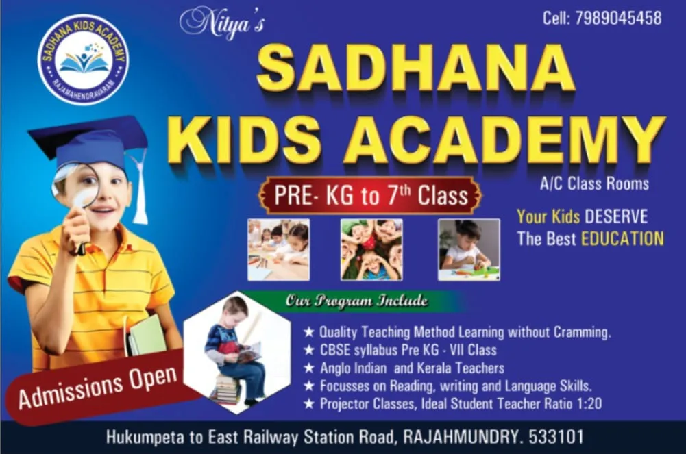 Nitya's Sadhana Kids Academy and Day Care